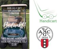 Twee nieuwe Handicarts voor Amsterdamse Golfclub